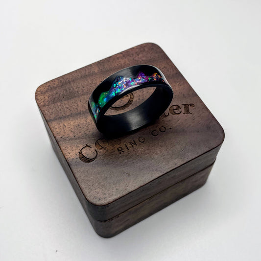 Mountain Carbon Fiber Ring