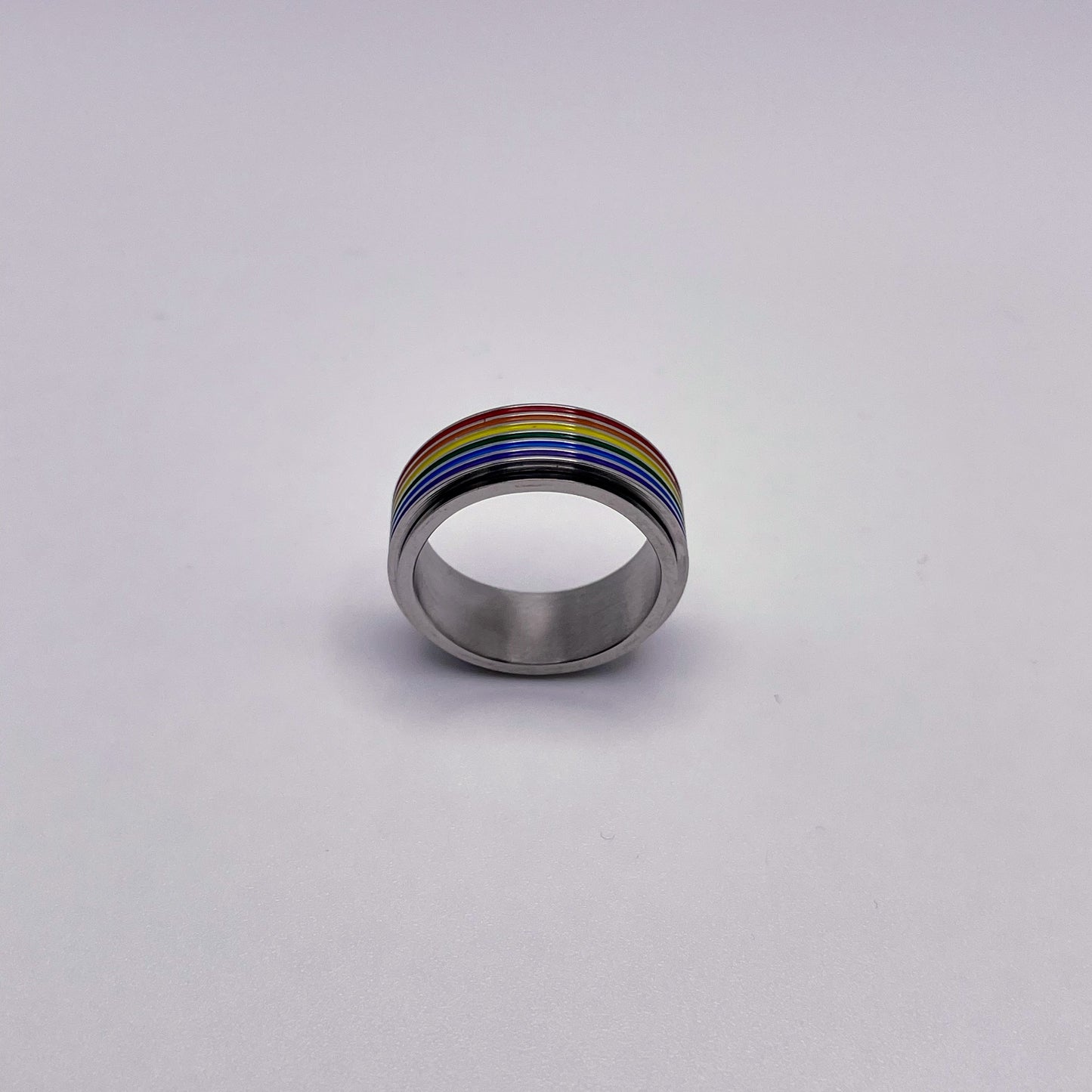 Rainbow Spinner Ring