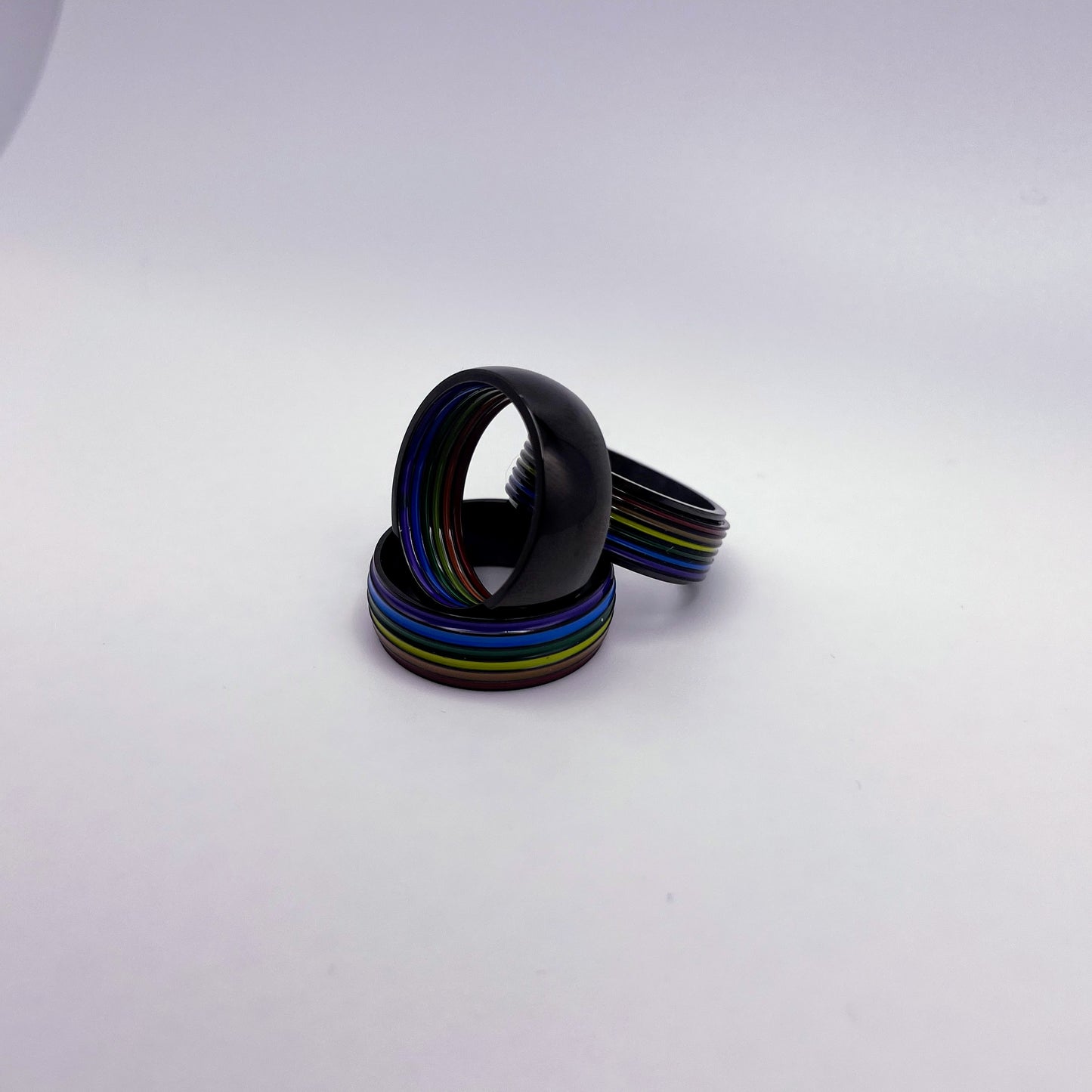 Rainbow Spinner Ring